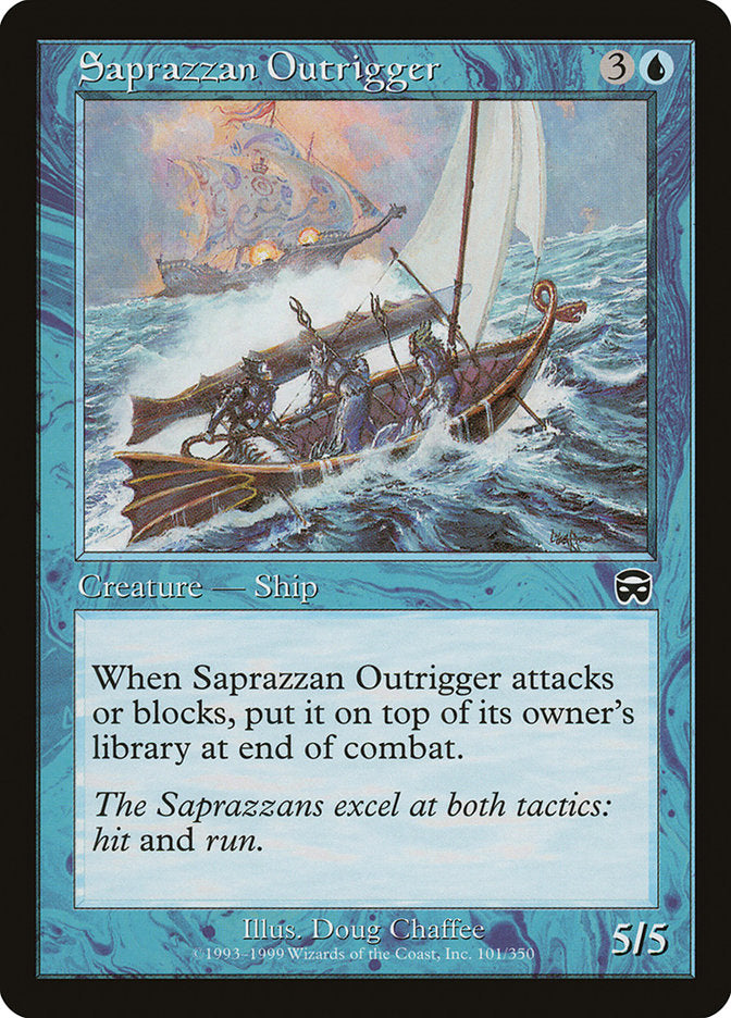 Saprazzan Outrigger [Mercadian Masques] | Clutch Gaming