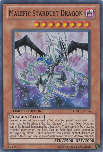 Malefic Stardust Dragon [CT08-EN014] Super Rare | Clutch Gaming