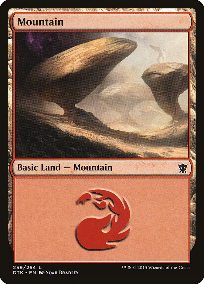 Mountain (259) [Dragons of Tarkir] | Clutch Gaming