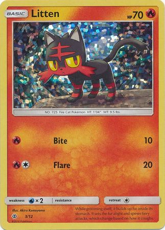 Litten (3/12) [McDonald's Promos: 2017 Collection] | Clutch Gaming