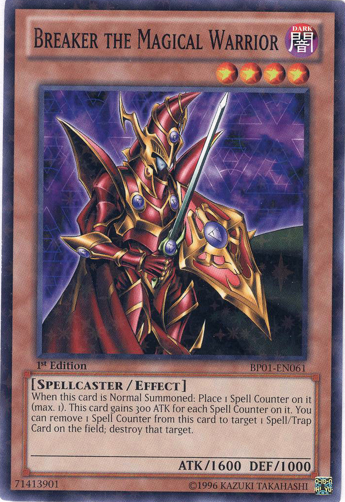 Breaker the Magical Warrior [BP01-EN061] Starfoil Rare | Clutch Gaming