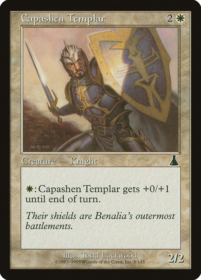 Capashen Templar [Urza's Destiny] | Clutch Gaming