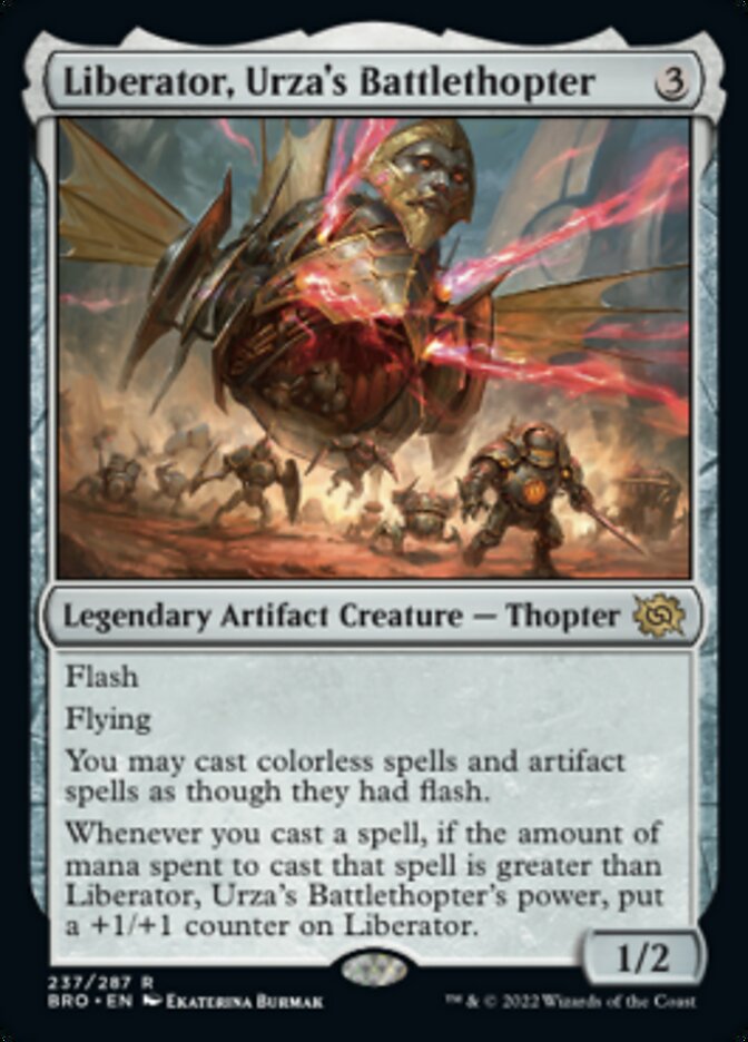 Liberator, Urza's Battlethopter [The Brothers' War] | Clutch Gaming