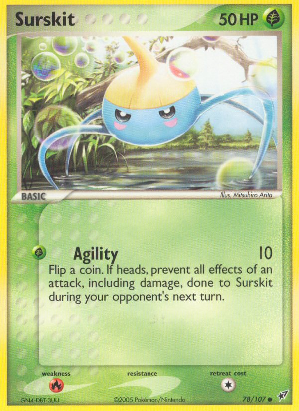 Surskit (78/107) [EX: Deoxys] | Clutch Gaming