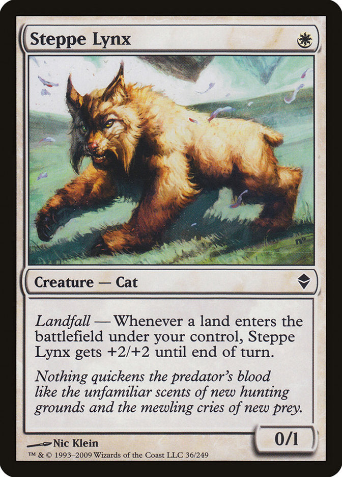 Steppe Lynx [Zendikar] | Clutch Gaming