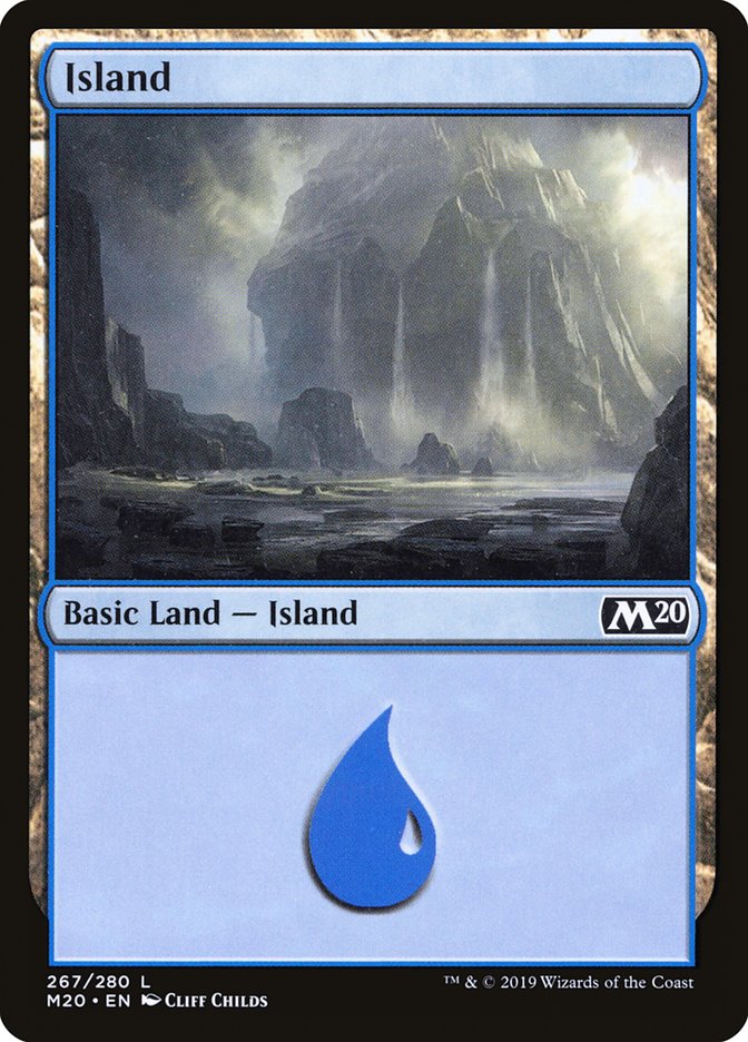 Island (267) [Core Set 2020] | Clutch Gaming