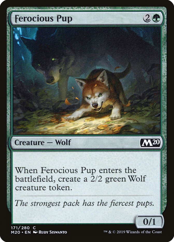 Ferocious Pup [Core Set 2020] | Clutch Gaming