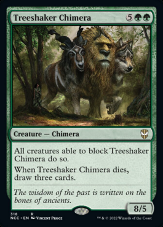 Treeshaker Chimera [Streets of New Capenna Commander] | Clutch Gaming