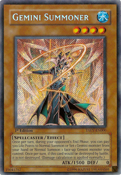 Gemini Summoner [TAEV-EN000] Secret Rare | Clutch Gaming