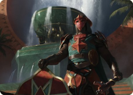 Tomakul Honor Guard Art Card [The Brothers' War Art Series] | Clutch Gaming