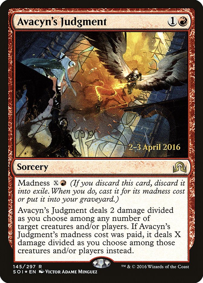 Avacyn's Judgment [Shadows over Innistrad Prerelease Promos] | Clutch Gaming