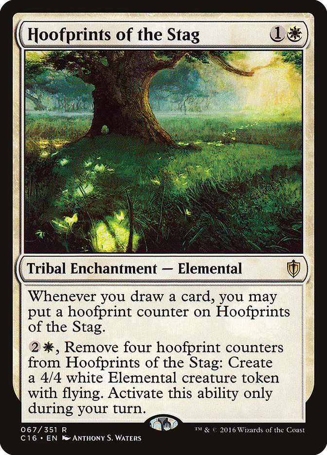 Hoofprints of the Stag [Commander 2016] | Clutch Gaming