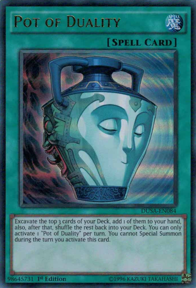 Pot of Duality [DUSA-EN084] Ultra Rare | Clutch Gaming