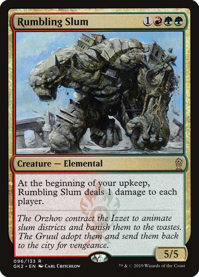 Rumbling Slum [Ravnica Allegiance Guild Kit] | Clutch Gaming