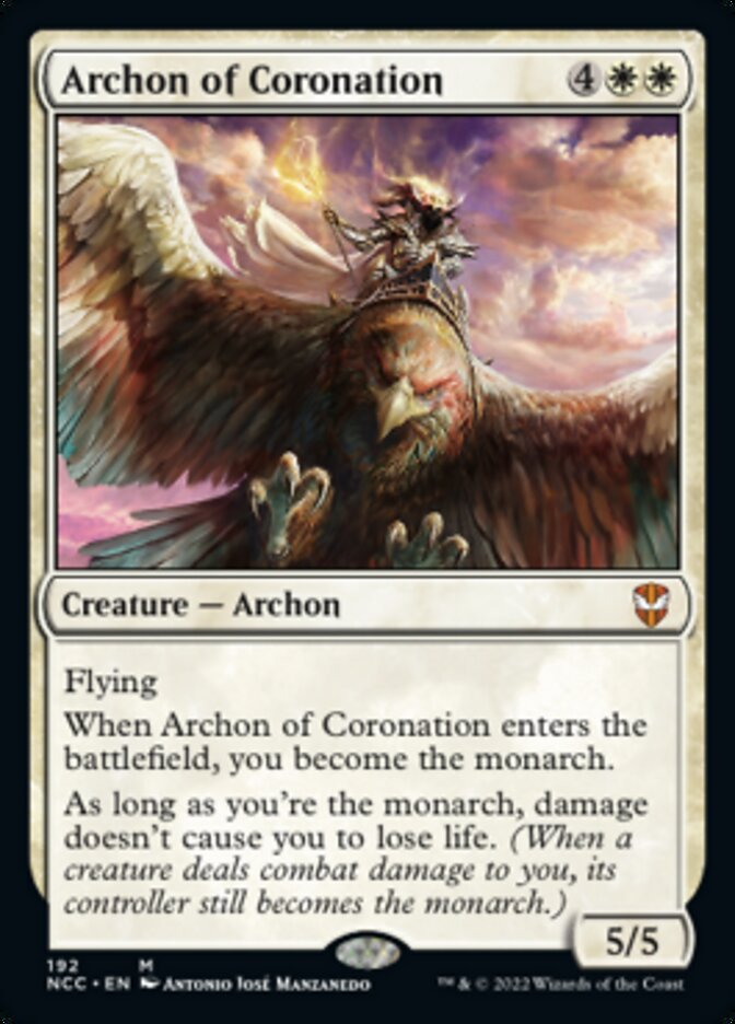 Archon of Coronation [Streets of New Capenna Commander] | Clutch Gaming