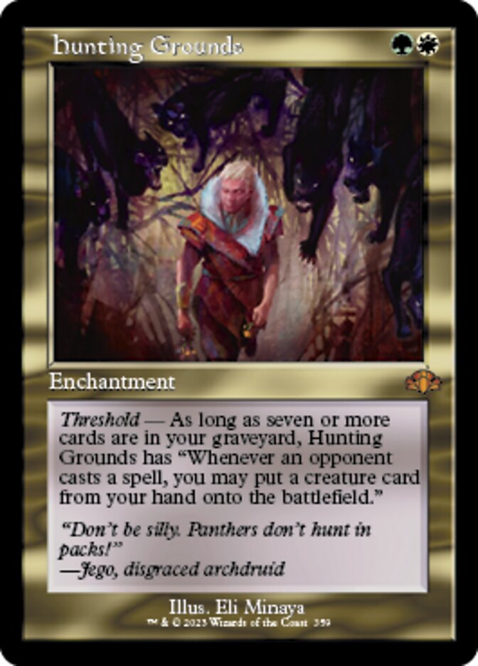 Hunting Grounds (Retro) [Dominaria Remastered] | Clutch Gaming