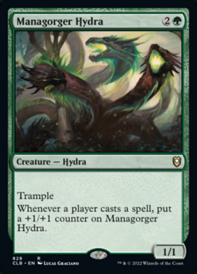 Managorger Hydra [Commander Legends: Battle for Baldur's Gate] | Clutch Gaming