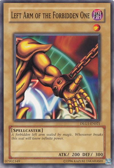Left Arm of the Forbidden One [DLG1-EN021] Common | Clutch Gaming