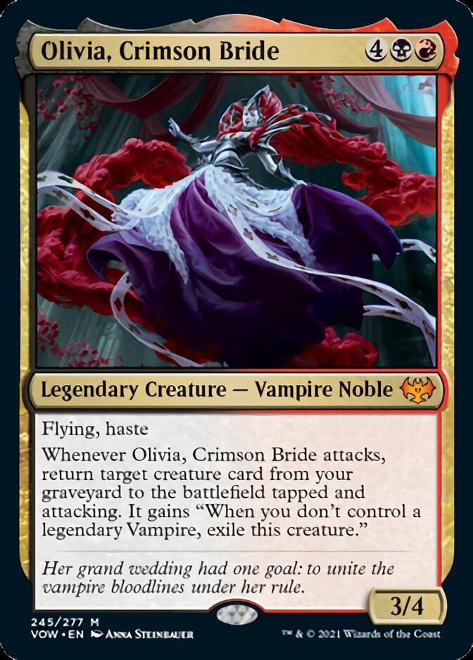 Olivia, Crimson Bride [Innistrad: Crimson Vow] | Clutch Gaming