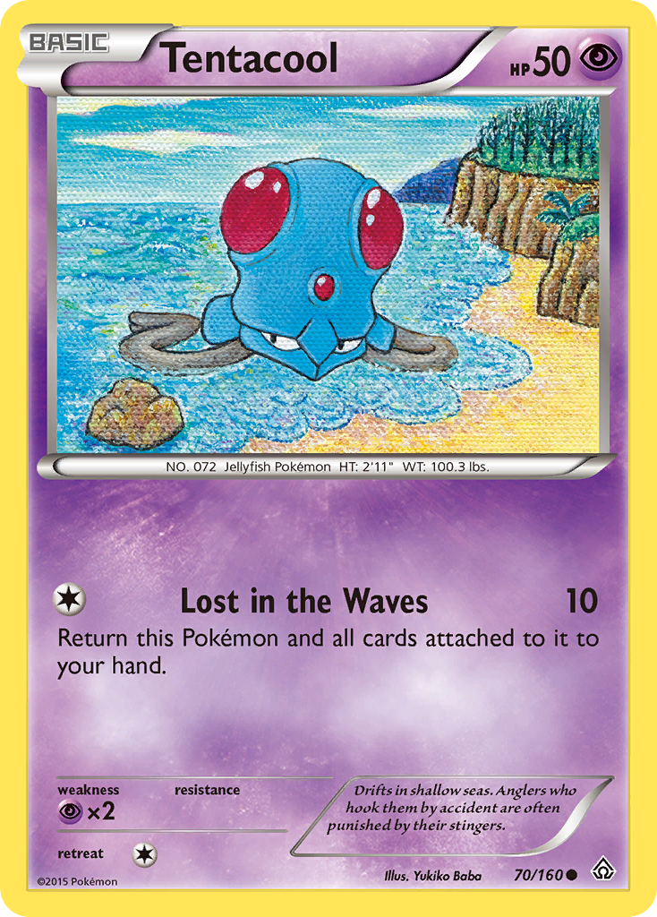 Tentacool (70/160) [XY: Primal Clash] | Clutch Gaming