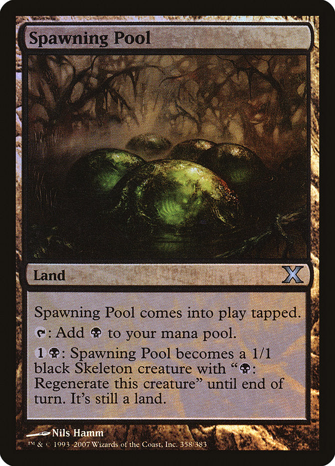 Spawning Pool (Premium Foil) [Tenth Edition] | Clutch Gaming