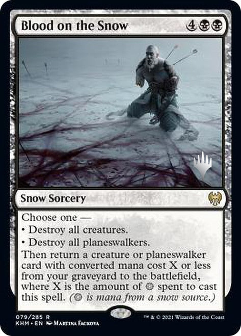 Blood on the Snow (Promo Pack) [Kaldheim Promos] | Clutch Gaming