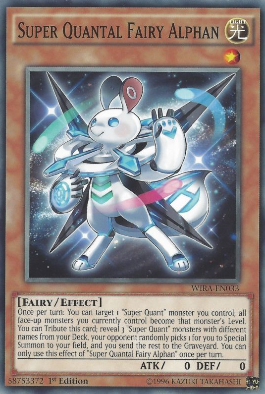 Super Quantal Fairy Alphan [WIRA-EN033] Common | Clutch Gaming