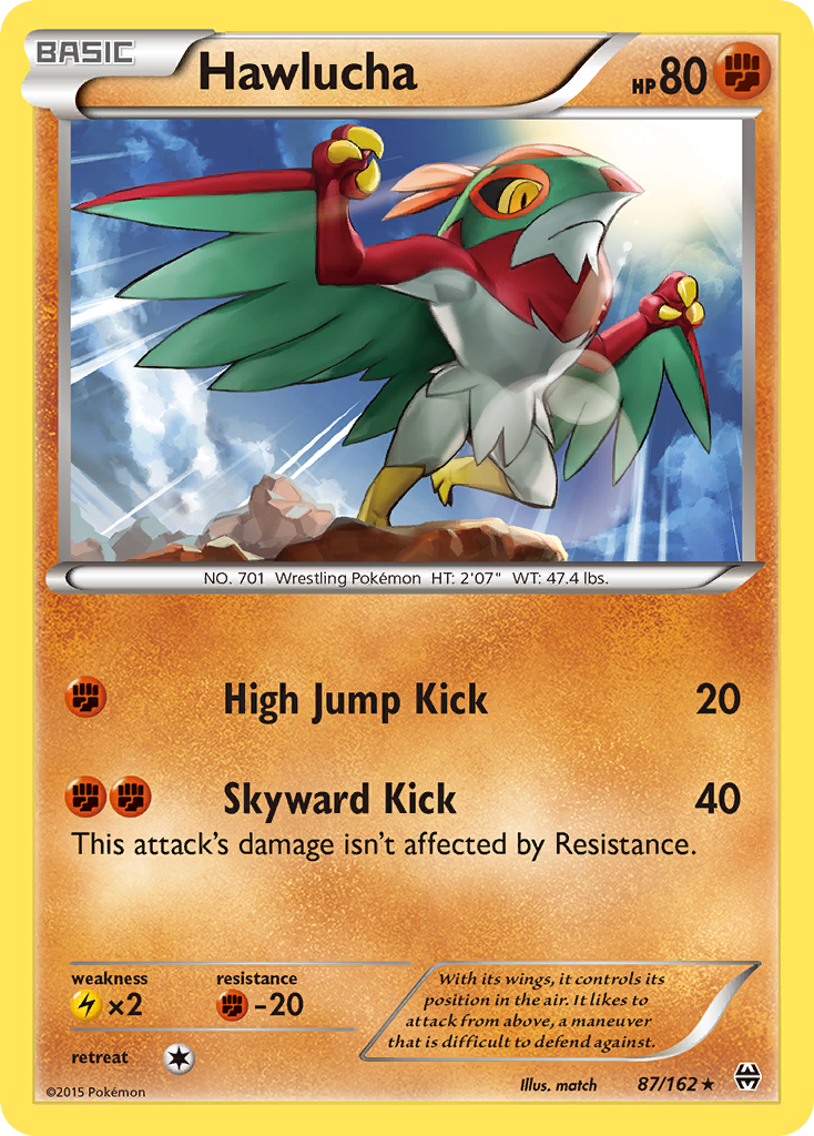 Hawlucha (87/162) [XY: BREAKthrough] | Clutch Gaming