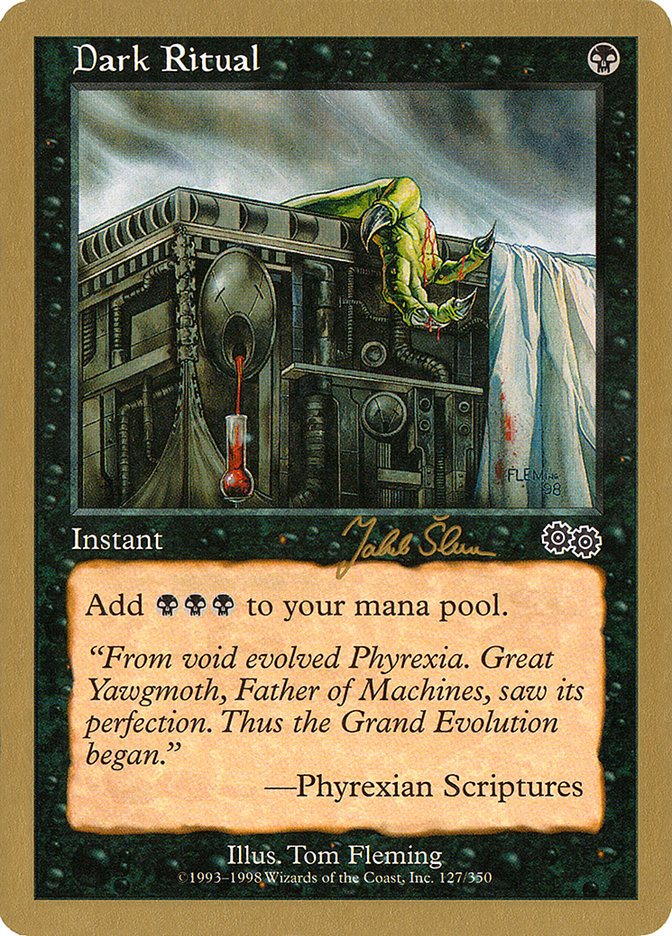 Dark Ritual (Jakub Slemr) [World Championship Decks 1999] | Clutch Gaming