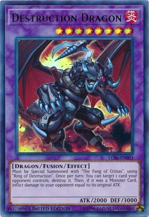 Destruction Dragon - LC06-EN003 [LC06-EN003] Ultra Rare | Clutch Gaming