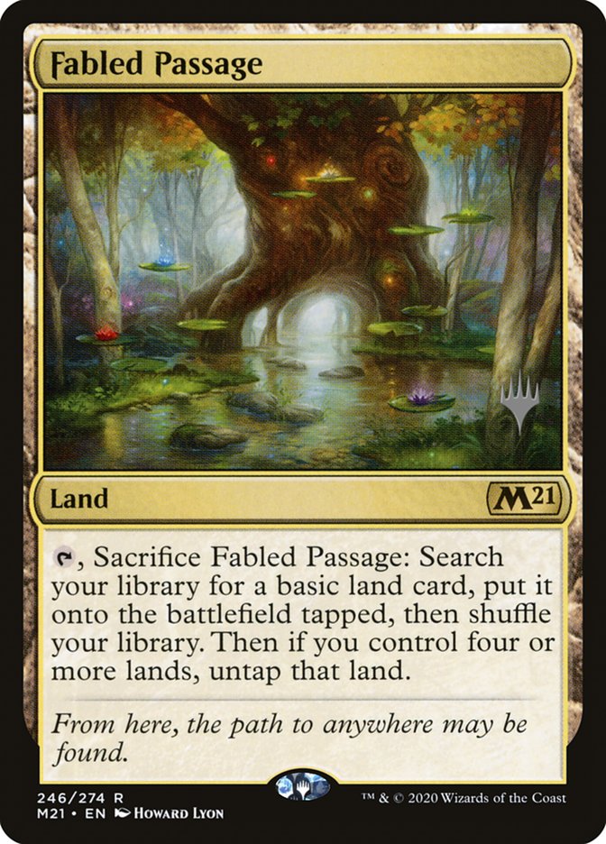Fabled Passage (Promo Pack) [Core Set 2021 Promos] | Clutch Gaming