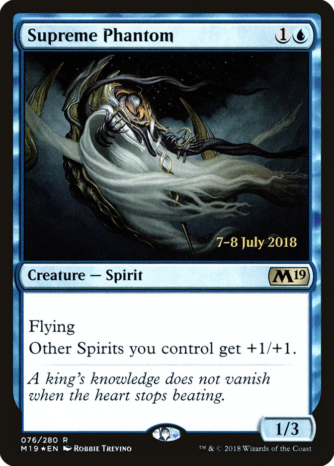 Supreme Phantom [Core Set 2019 Prerelease Promos] | Clutch Gaming