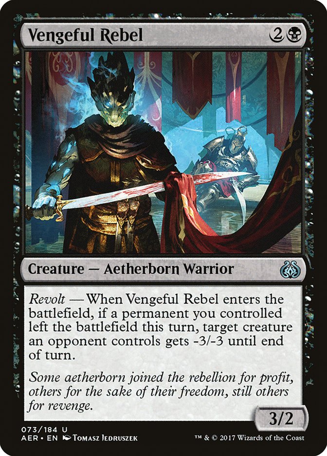 Vengeful Rebel [Aether Revolt] | Clutch Gaming