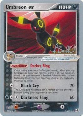 Umbreon ex (112/115) (Eeveelutions - Jimmy Ballard) [World Championships 2006] | Clutch Gaming