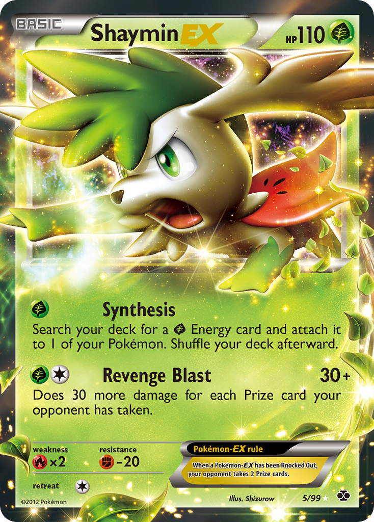 Shaymin EX (5/99) [Black & White: Next Destinies] | Clutch Gaming