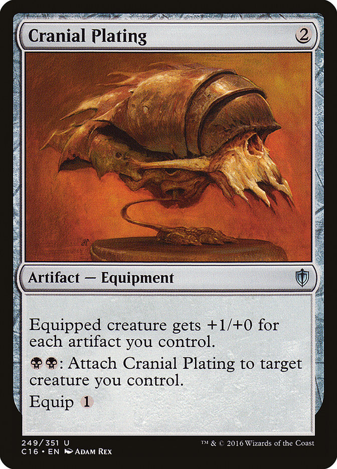 Cranial Plating [Commander 2016] | Clutch Gaming