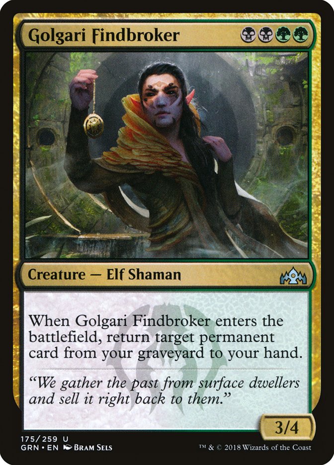 Golgari Findbroker [Guilds of Ravnica] | Clutch Gaming