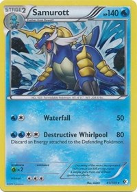 Samurott (41/149) (Cosmos Holo) (Blister Exclusive) [Black & White: Boundaries Crossed] | Clutch Gaming