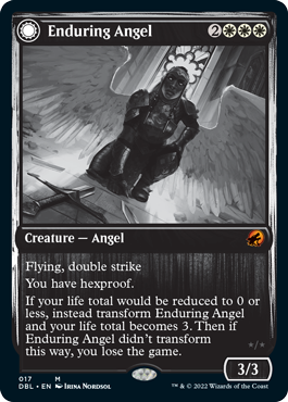 Enduring Angel // Angelic Enforcer [Innistrad: Double Feature] | Clutch Gaming