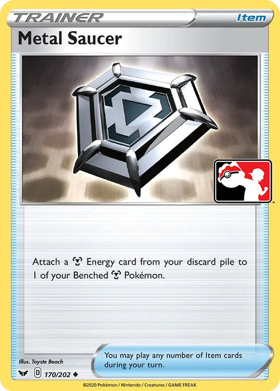 Metal Saucer (170/202) [Prize Pack Series One] | Clutch Gaming