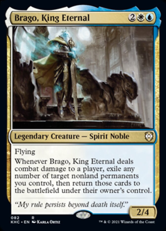 Brago, King Eternal [Kaldheim Commander] | Clutch Gaming