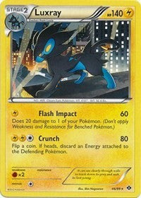 Luxray (46/99) (Theme Deck Exclusive) [Black & White: Next Destinies] | Clutch Gaming