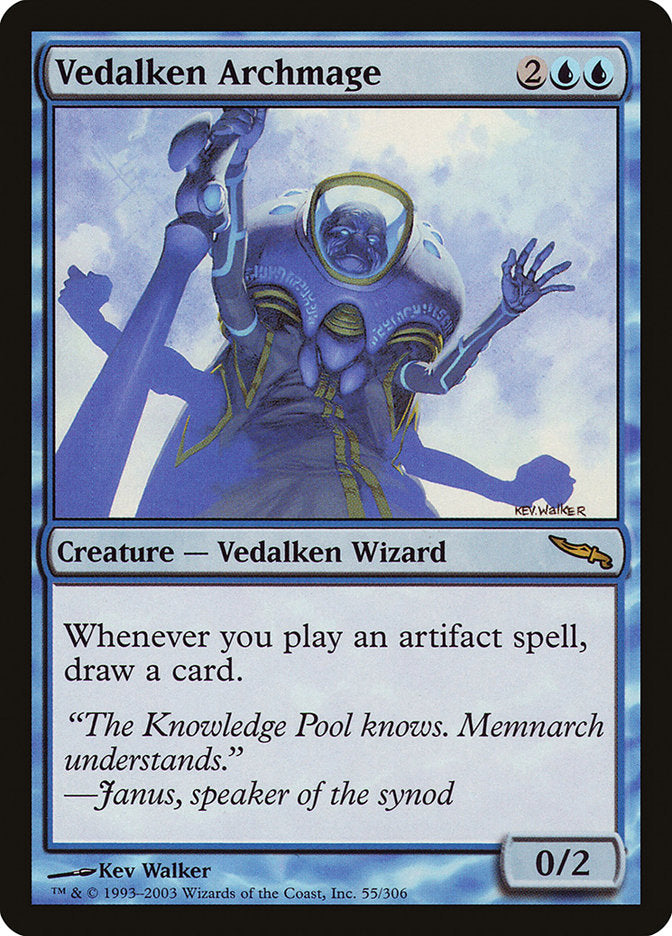 Vedalken Archmage [Mirrodin] | Clutch Gaming