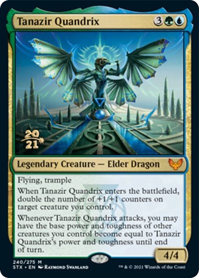 Tanazir Quandrix [Strixhaven: School of Mages Prerelease Promos] | Clutch Gaming