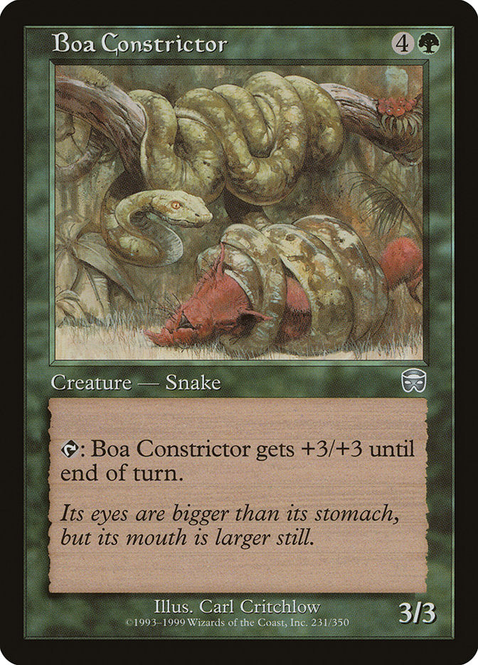 Boa Constrictor [Mercadian Masques] | Clutch Gaming