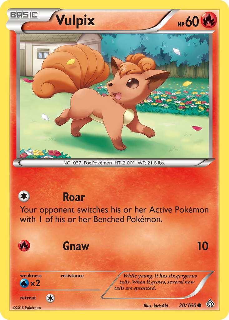 Vulpix (20/160) [XY: Primal Clash] | Clutch Gaming