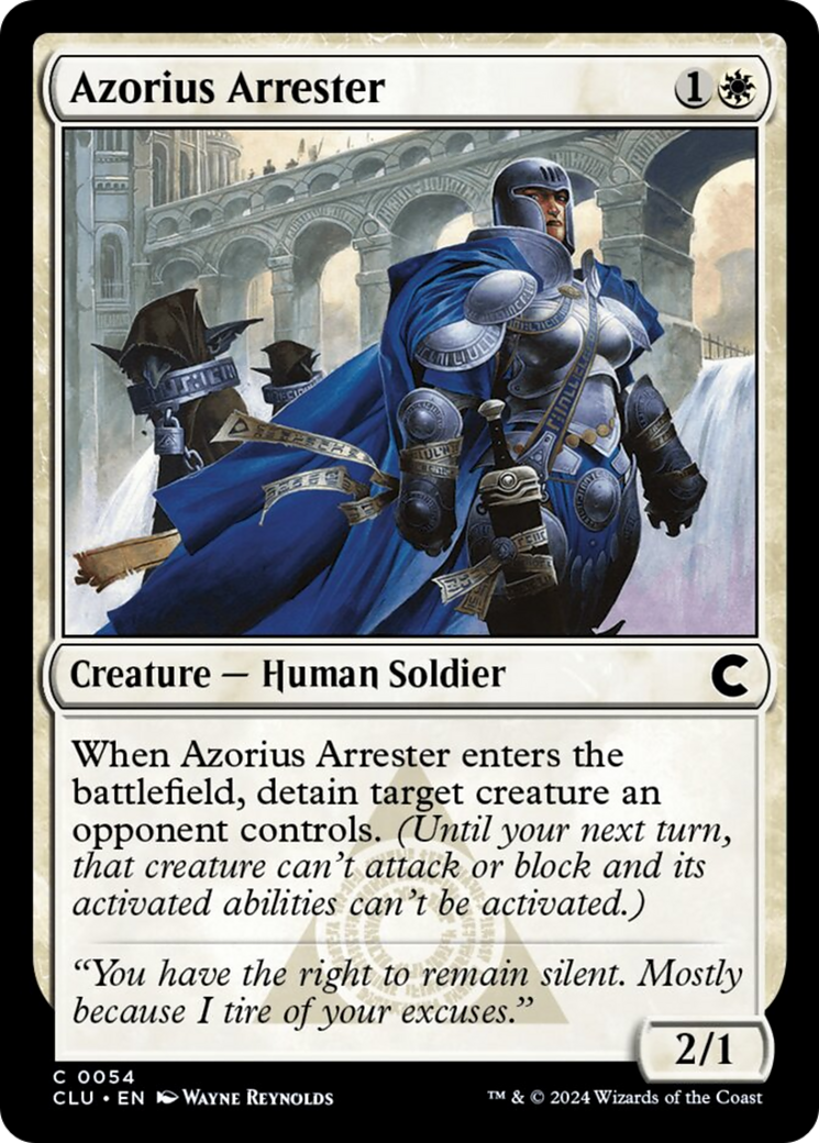 Azorius Arrester [Ravnica: Clue Edition] | Clutch Gaming