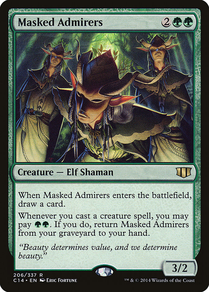 Masked Admirers [Commander 2014] | Clutch Gaming