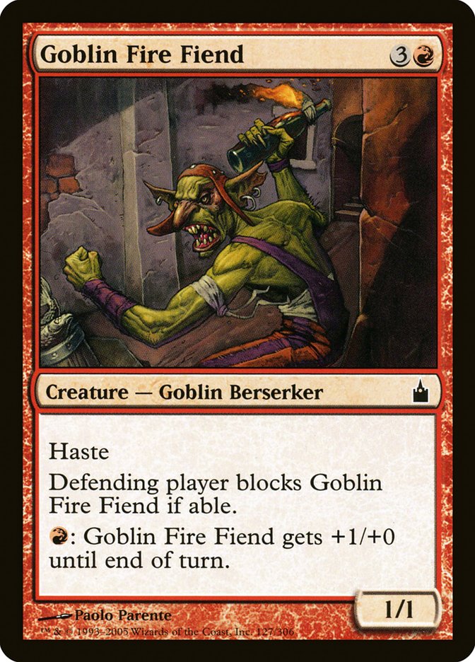 Goblin Fire Fiend [Ravnica: City of Guilds] | Clutch Gaming