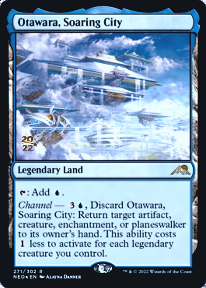 Otawara, Soaring City [Kamigawa: Neon Dynasty Prerelease Promos] | Clutch Gaming